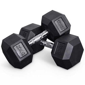 Haltères hexagonaux en gros, équipement de musculation, haltères de <span class=keywords><strong>20</strong></span> lb, accessoires de fitness, ensemble d'haltères hexagonaux avec support - Product Image 6