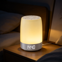 Mesin Suara Putih 32 Suara Alam Lampu Malam RGB Speaker Jam Digital Multi Timer Kontrol Jarak Jauh APP