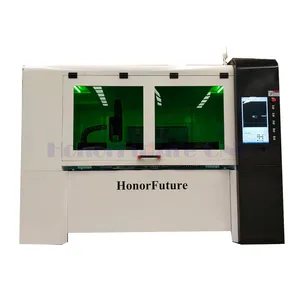 Jinan Honorfuture 1390 macchina da taglio Laser in fibra di metallo 1000W Raycus Laser Power