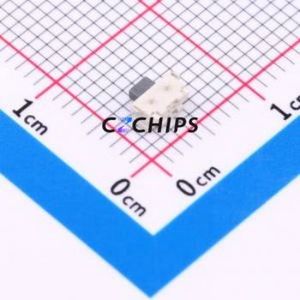 TSC01A-TDW1FH3.5 Tactile Switch SMD-4P,4.8x2mm Switch Single Pole Single Throw Rectangle Button 2.5N Horizontal Mount - Product Image 2