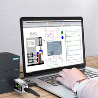 Cable Serial DTECH IOT5067A Tipo-C y USB a RS422/485 para Programación de PLC, Escáner de Código de Barras e Impresora