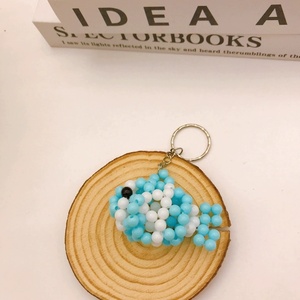 Handmade School Bag Accessories Kids <b>Purse</b> Bag Decoration Acrylic Beads DIY Holiday Souvenir Multi Colors Clownfish Keychain - Product Image 3