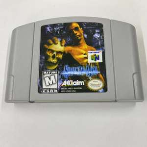 Jeu rétro N64 <span class=keywords><strong>Shadow</strong></span> <span class=keywords><strong>Man</strong></span> pour <span class=keywords><strong>Nintendo</strong></span> <span class=keywords><strong>64</strong></span> Cartouche de jeu Version américaine Format NTSC Cadeau pour enfants Jeux - Product Image 2