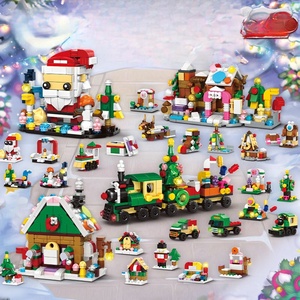 12-in-1 Christmas Building Blocks <b>Toy</b> Construction Set (841 Pieces) DIY Building Blocks <b>Toy</b>, Suitable for Children. - Product Image 5