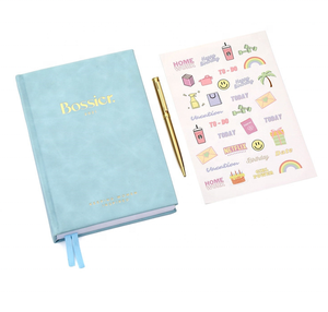 Promotional products 2026 hot sale wholesale entrepreneur journal diary planner 2026 vegan notebooks customizable - Product Image 2