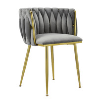 Muebles de Restaurante al por Mayor, Sillas de Comedor de Terciopelo Modernas Nórdicas Económicas, Sillones para Hoteles y Restaurantes