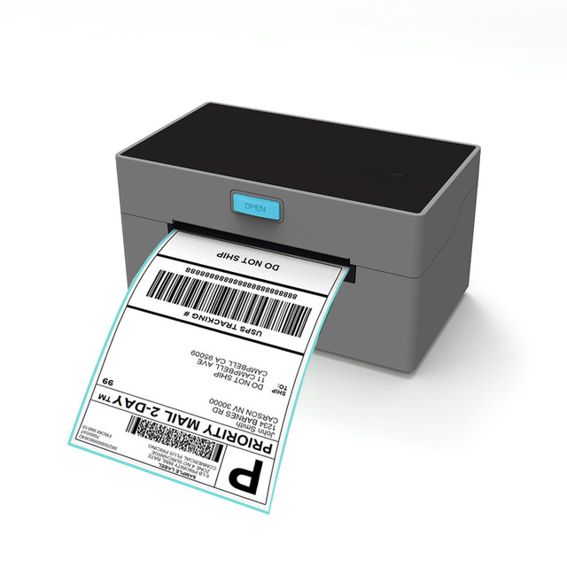 Portable 4x6inch 110mm Express Thermal Printer Factory E-commerce Logistics Blue Tooth Waybill Label Printer
