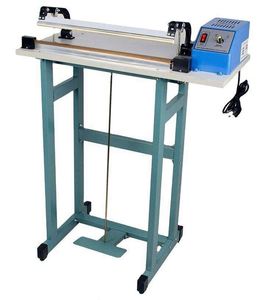 เครื่องซีลถุงพลาสติก ฟอยล์อะลูมิเนียม ฟิล์ม PE แบบใช้เท้าเหยียบ เครื่องตัดและซีลฟิล์มพลาสติกแบบให้ความร้อน - Product Image 3