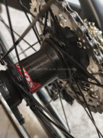 Vélo de route TT 700C en carbone, vélo de triathlon WheelTop TX 24 vitesses, transmission sans fil SHI MANO, jante en carbone 3K, frein à disque hydraulique