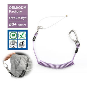 เชือกนิรภัยสแตนเลส GUOFENG พร้อมตะขอเกี่ยวแบบสแนป แข็งแรง ทนทาน กันน้ำ สำหรับป้องกันการตก ใช้ในงานก่อสร้าง - Product Image 1