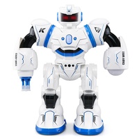 Apexjoy-robot de juguete con control remoto para niños, dispositivo de juguete con múltiples funciones, con función de lanzamiento y habla de baile
