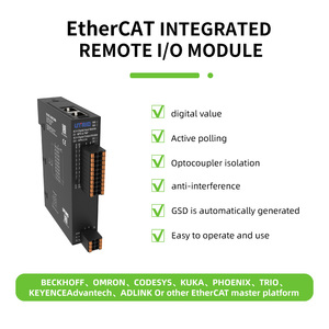 도매 가격 16 디지털 출력 원격 IO 모듈 EtherCAT Plc 프로그래밍 컨트롤러 - Product Image 3