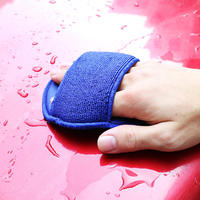 Mikrofaser-Handpolierschwamm für Autopflege und Haushaltsreinigung, Auto-Reinigungsschwamm, Mikrofaser-Applikator-Pad