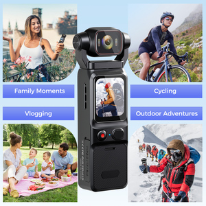 Cámara con Gimbal de Bolsillo L18, Estabilización <span class=keywords><strong>Cine</strong></span>-Flow, Grabadora de Video UHD 4K, Mini Cámara Vlog, Dispositivo DV Portátil para Redes Sociales - Product Image 6