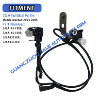 Capteur de vitesse de roue ABS avant gauche pour Mazda 6 2003-2008 GJ6A-43-73XB GJ6A-43-73XE GJ6A4373XA GJ6A4373XB GJ6A-4373X-B GJ6A4373XE
