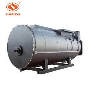 Precio de fábrica chino Horno industrial gas biogás diesel aceite pesado 1000 Kw Caldera de agua caliente