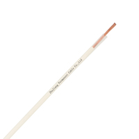 Cable permanente de Zhejiang certificado UL 12 AWG rojo THHN Cable de cobre puro de nailon