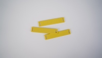 Chip Impinj Monza R6 de 840Mhz ~ 960Mhz UHF RFID de Silicona Flexible Anti-Metal Resistente al Agua EPC Global/ISO 18000-63