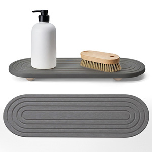 Alfombrilla de Drenaje Absorbente de Agua de Una Sola Capa Moderna para Fregadero de Cocina y Baño, Superficie para <span class=keywords><strong>Lavado</strong></span> de Manos, Material Antimoho - Product Image 1