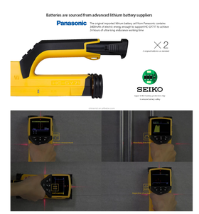 HC-GY71T Digital Display terintegrasi jenis pemindaian mendalam logam pendeteksi Rebar tes - Product Image 3