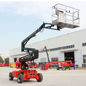 हॉट बिकवाली 16 मीटर-35 मीटर डीजल इलेक्ट्रिक अभिव्यक्त बूम लिफ्ट लिफ्ट, स्व-चालित हवाई बूम लिफ्ट - Product Image 6