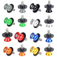 Vis de démarrage universelles 10MM 8MM 6MM en acier inoxydable et plastique pour moto, accessoires de cadre arrière à boule de stationnement