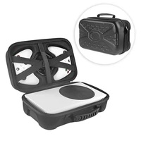 Étui de rangement EVA pour console de jeu Xbox Series S/X, résistant à l'eau, avec fermeture éclair, boîte de transport portable, légère, décontractée, protectrice