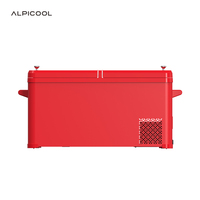 PF-QZ50 para Compresor de Doble Zona de 12V 24V, Enfriador y Congelador Eléctrico Portátil de 40L para Coche, RV, Camping, Viajes al Aire Libre, Jardín, OEM/ODM