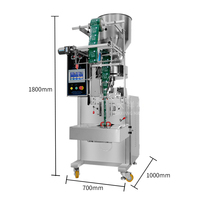 Machine d'emballage et de conditionnement automatique à grande vitesse DXB-100K pour granulés de grande taille, universelle pour les poudres