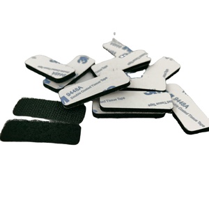 Bande auto-adhésive en nylon 100% résistante à la chaleur, super adhésive, points/carrés en velcro industriels 3M 9448A - Product Image 3