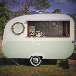 Food Truck Mobile 2026, Bar Portatile per Esterni, Ristorante Mobile, Carrello Bar per Bevande Alcoliche e Vino, Rimorchi in Acciaio Inox - Product Image 6