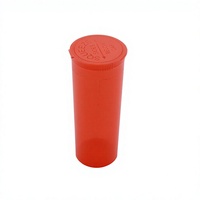 Emballages en tubes en plastique PP avec couvercle à clapet, impression de logo personnalisée, 5, 6 et 13 drams