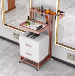 รถเข็นเก็บอุปกรณ์เสริมสวย ZZ ขายดี คุณภาพสูง สำหรับร้านทำผม รถเข็นอุปกรณ์จัดแต่งทรงผม รถเข็นอุปกรณ์ร้านทำผม - Product Image 6