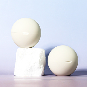 Tùy Chỉnh Vòng Bóng Hình Dạng Từ Mỹ Phẩm Nhỏ Trường Hợp Nhỏ Gọn Lip Balm Container Bột Trường Hợp Bóng Mắt Palette Với Gương - Product Image 2