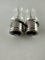 Modèle T10, verre transparent, laiton, 6,6A, 45W, base P28S, ampoule tungstène dimmable, lampe de navigation aéroportuaire, lampe d'aérodrome