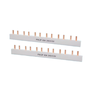 <span class=keywords><strong>Connecteur</strong></span> MCB de <span class=keywords><strong>disjoncteur</strong></span> 100A en cuivre étamé de type PIN et U avec conducteurs 1-5 AWG, >60 contacts pour usage industriel - Product Image 1