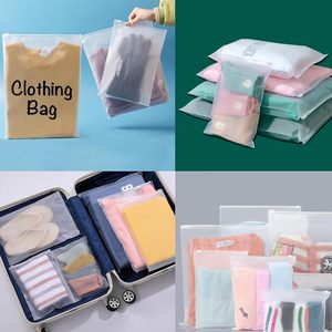 High Quality VANTUR Brand Matte Black Custom Printing Logo Clothing Frosted Zipper <b>Lock</b> <b>Bag</b> Model Y-26109-30 Recyclable for - Product Image 5
