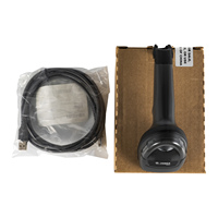 Escáner de Códigos de Barras DS2208, Escáner de Códigos QR 2D, Escáner CCD de Mano con Cable USB, 4mil, 200 Escaneos/Segundo, para Puntos de Venta, Supermercados y Comercios Minoristas