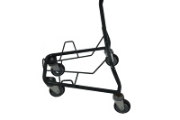 Panier de courses de supermarché de haute qualité, chariot empilable en fil métallique, panier à main pour magasin de détail