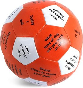 Bola de rompehielos de PU con estampado personalizado, juguete suave para niños, entrenamiento transfronterizo, relleno de algodón PP para construcción de equipos sociales - Product Image 2