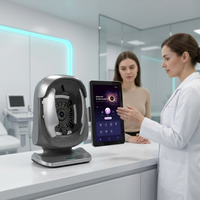 Détecteur de peau professionnel à intelligence artificielle avec 8 systèmes d'imagerie spectrale et de modélisation faciale 3D pour les spas