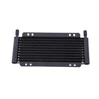 Refroidisseur d'huile universel 10/14/19/25 rangée refroidisseur d'huile de transmission en aluminium radiateur automatique de couleur d'huile à plaques empilées