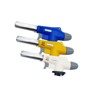 Torches au butane, flamme réglable, lance-flammes portatif en cuivre, allumeur de flamme domestique pour la cuisine - Product Image 1