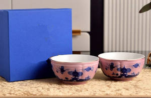 Juego de Vajilla de Porcelana de Alta Gama, Estilo Europeo, Transparente, para Ensaladas y Arroz, 4.5 Pulgadas, Personalizable, Ecológico, para Fiestas en Casa - Product Image 4