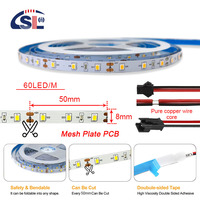 Tira de Luces LED USB SMD 2835 IP67 de 12 V y 60 LED, 6500 K CCT, Flexible, Regulable, con Control Remoto/Wi-Fi