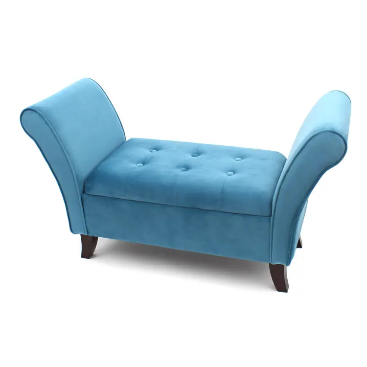 Nội Thất Gia Đình Theo Yêu Cầu Ghế Gỗ Lớn Ghế Sofa Nhung Ghế Băng Ghế Chân Với Không Gian Lưu Trữ Lớn