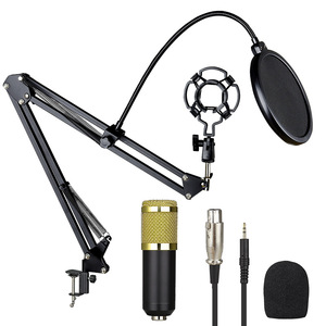Kits de microphones à condensateur professionnels 192 kHz/24 bits <span class=keywords><strong>BM</strong></span> <span class=keywords><strong>800</strong></span> avec carte son pour chant en direct et enregistrement en studio - Product Image 3