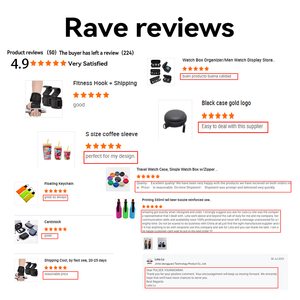 Boîtier de montre rond portable pour EVA dur rembourré de voyage, convient à toutes les montres-bracelets intelligentes de 50mm - Product Image 6