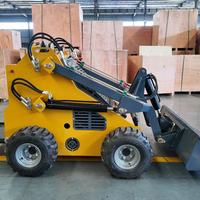 Chargeuse compacte sur pneus homologuée EPA, directement de l'usine, pour travaux de terrassement et d'excavation