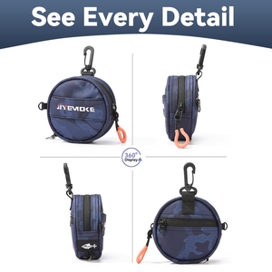 Detachable Bait Tackle Bag - Organizer for Soft <b>Plastics</b>, Hooks, Sinkers, 600D Water-Resistant with Zippered <b>Pockets</b> (Portable) - Product Image 5